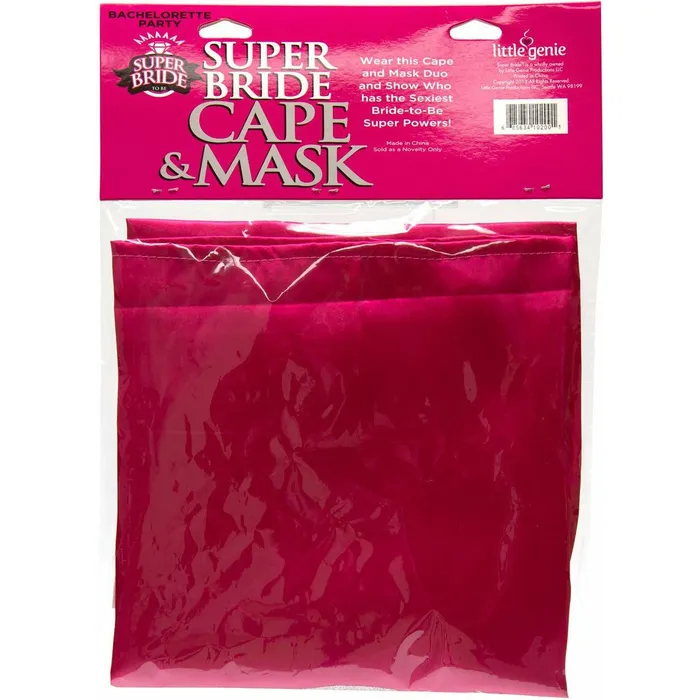 Super Bride Female Sex Toys Super Bride Bachelorette Super Bride Cape Mask Set