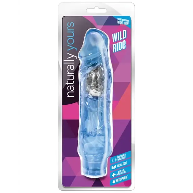 Vibrators Blush Naturally Yours Wild Ride Realistic 9 in Vibrating Dildo Purple Blush Vibrators Blush Naturally Yours Wild Ride Realistic 9 in Vibrating Dildo Purple Blush
