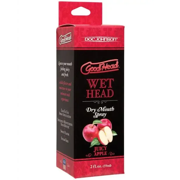 Vibrators Doc Johnson Goodhead Wet Head Spray Bottle Sweet Strawberry