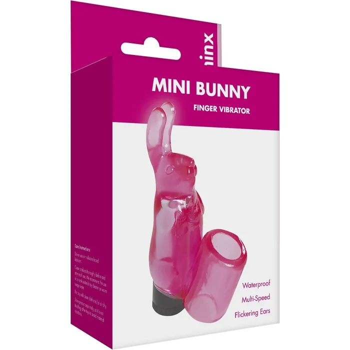 Vibrators Minx Mini Bunny Finger Vibrator Pink Minx