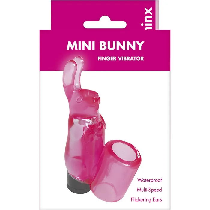 Vibrators Minx Mini Bunny Finger Vibrator Pink Minx