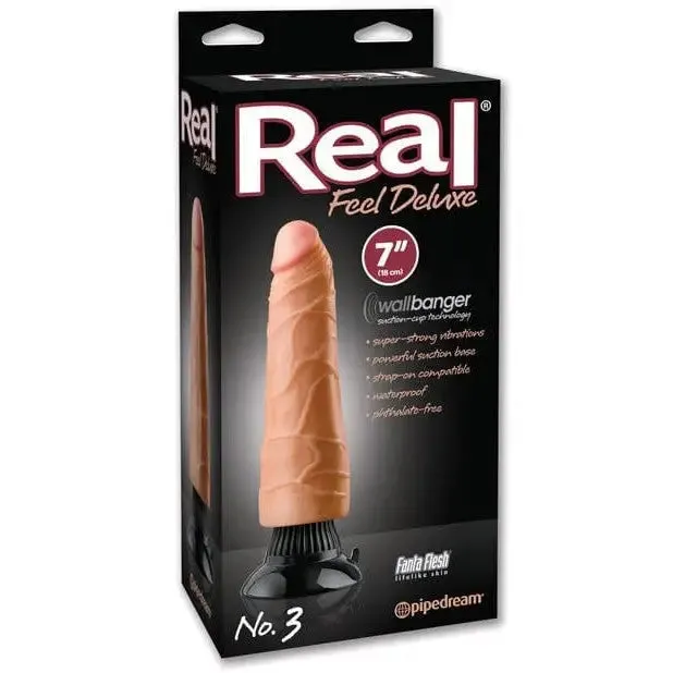 Vibrators Pipedream Real Feel Deluxe No 3 Vibrator