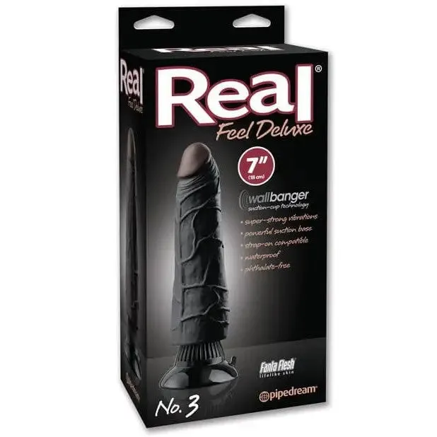 Vibrators Pipedream Real Feel Deluxe No 3 Vibrator Vibrators Pipedream Real Feel Deluxe No 3 Vibrator