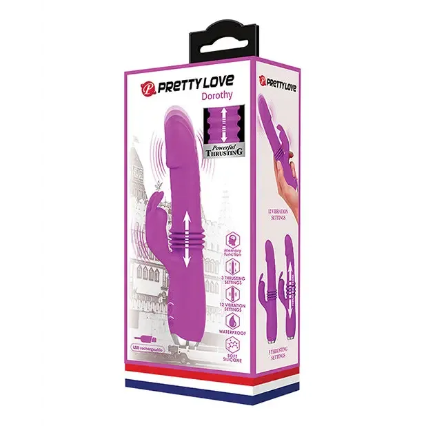 Vibrators Pretty Love Pretty Love Dorothy Thrusting Rabbit Purple