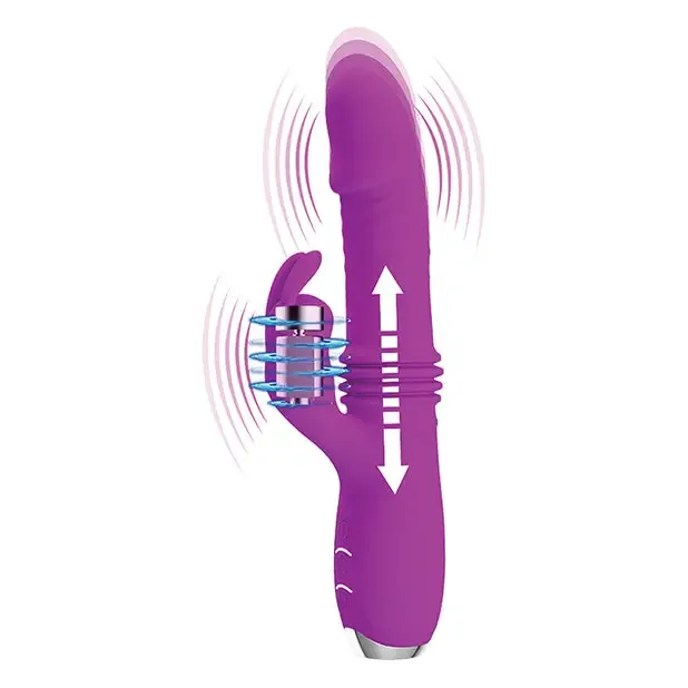 Vibrators Pretty Love Pretty Love Dorothy Thrusting Rabbit Purple Vibrators Pretty Love Pretty Love Dorothy Thrusting Rabbit Purple
