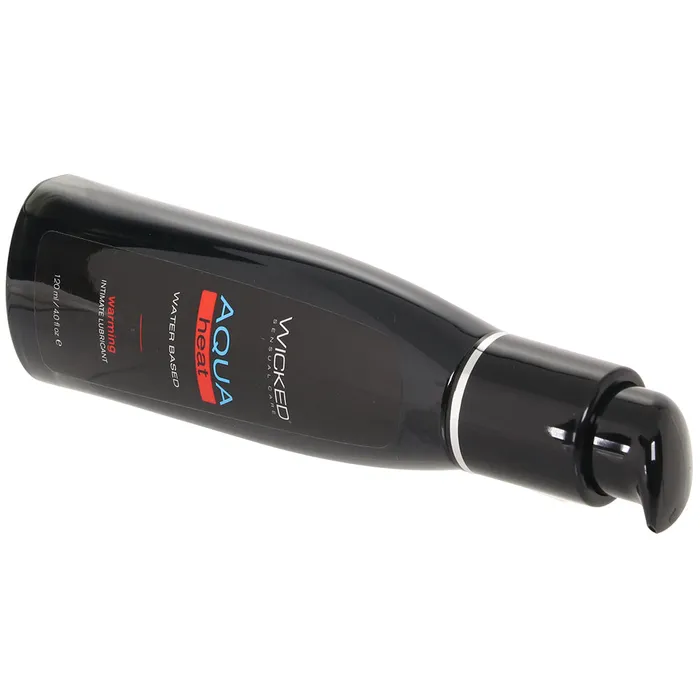 Wicked Sensual Care Aqua Heat Lube 4oz120ml in Warming Female Sex Toys