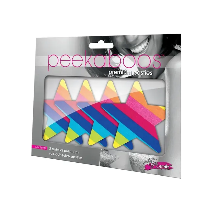 XGen Products Peekaboo Pasties Rainbow Starz Anal XGen Products Peekaboo Pasties Rainbow Starz Anal