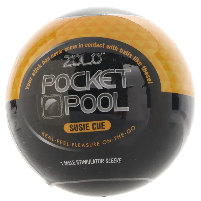 Zolo Male Sex Toys Pocket Pool Susie Cue Stroker