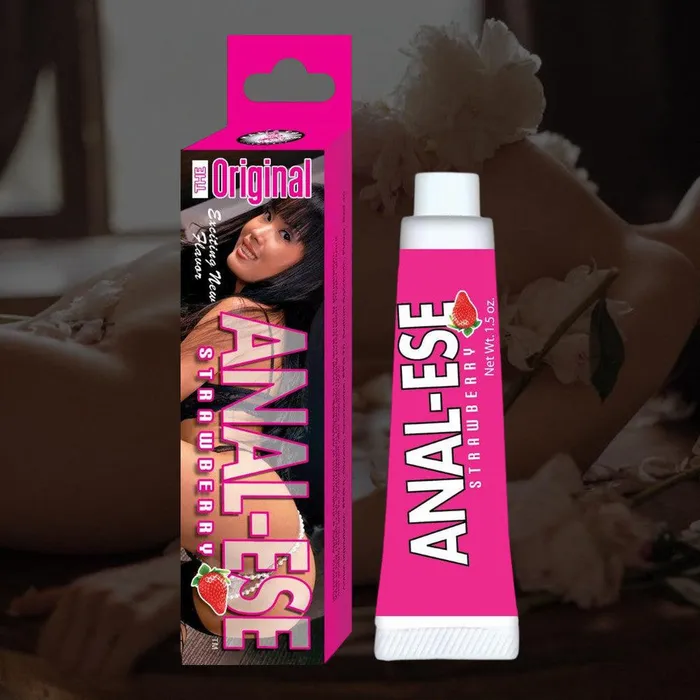 AnalEse Strawberry Anal Numbing Lubricant AnalEze Anal