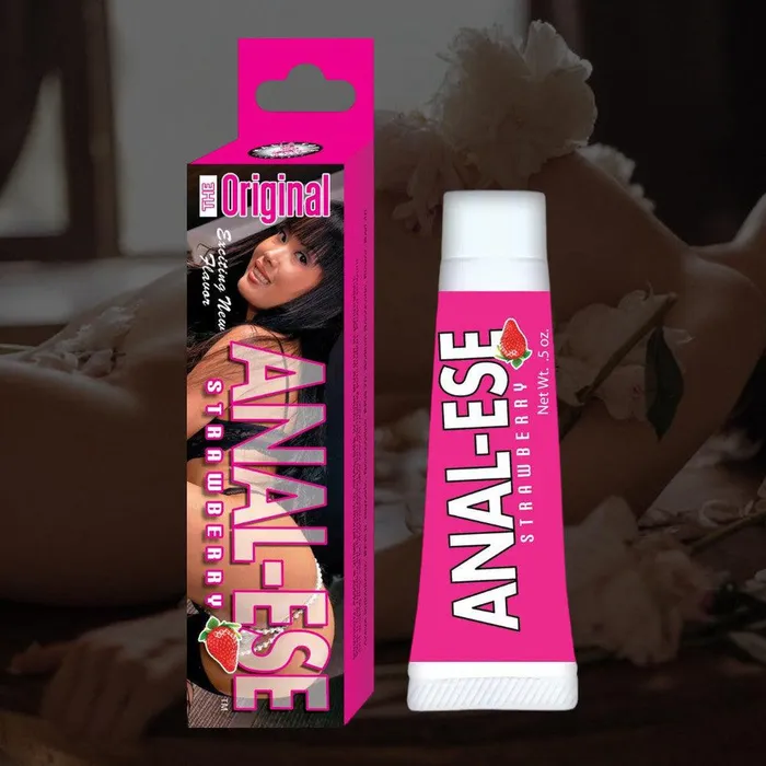 AnalEse Strawberry Anal Numbing Lubricant AnalEze Anal