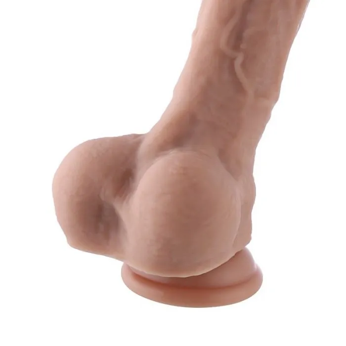 Anal HiSmith HiSmith Silicone KlicLok Dildo 91 Inch Light