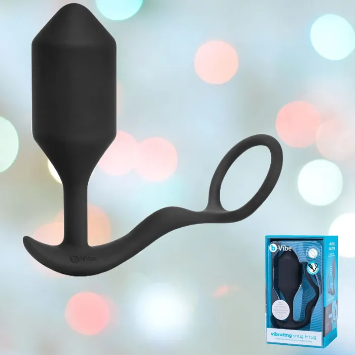 BVibe Vibrating Cock Ring Snug Tug XL BVibe Male Sex Toys