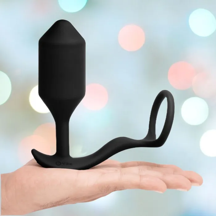BVibe Vibrating Cock Ring Snug Tug XL BVibe Male Sex Toys