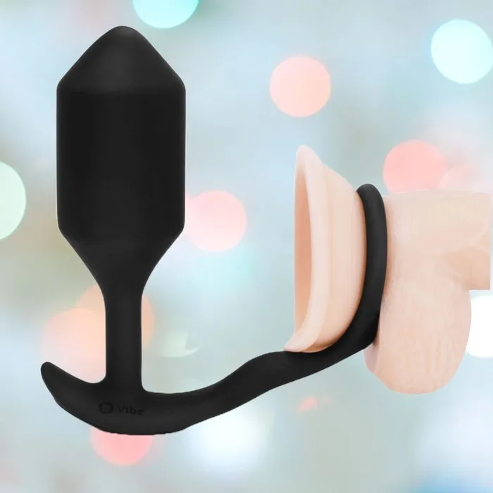BVibe Vibrating Cock Ring Snug Tug XL BVibe Male Sex Toys