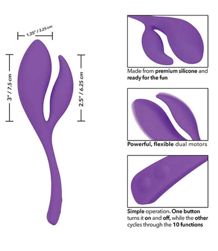 California Exotics Marvelous Climaxer Dual Vibrator Female Sex Toys
