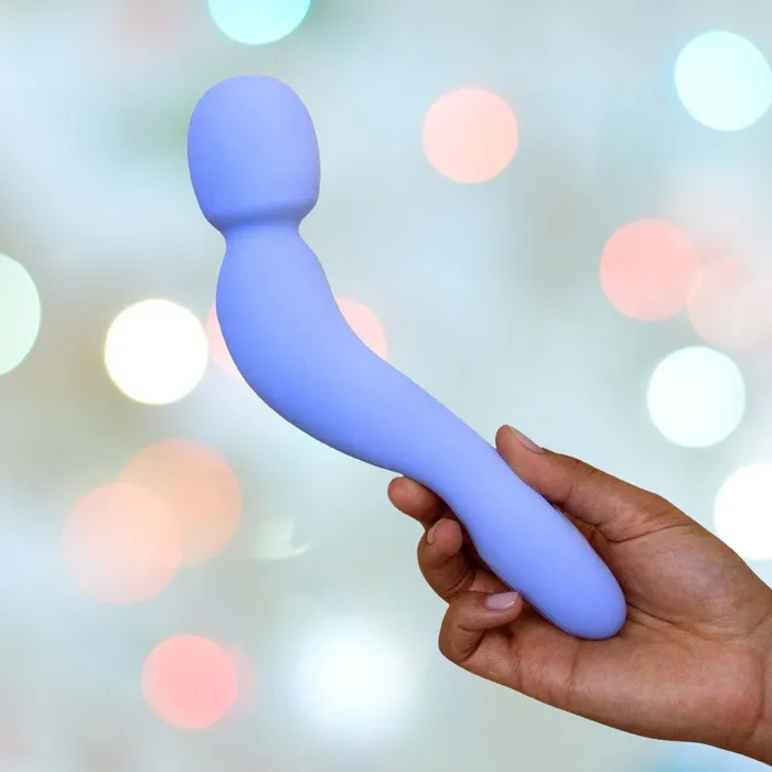 Dame Com Wand Massager Periwinkle Dame Vibrators