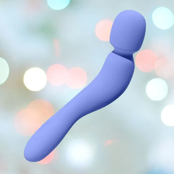 Dame Com Wand Massager Periwinkle Dame Vibrators