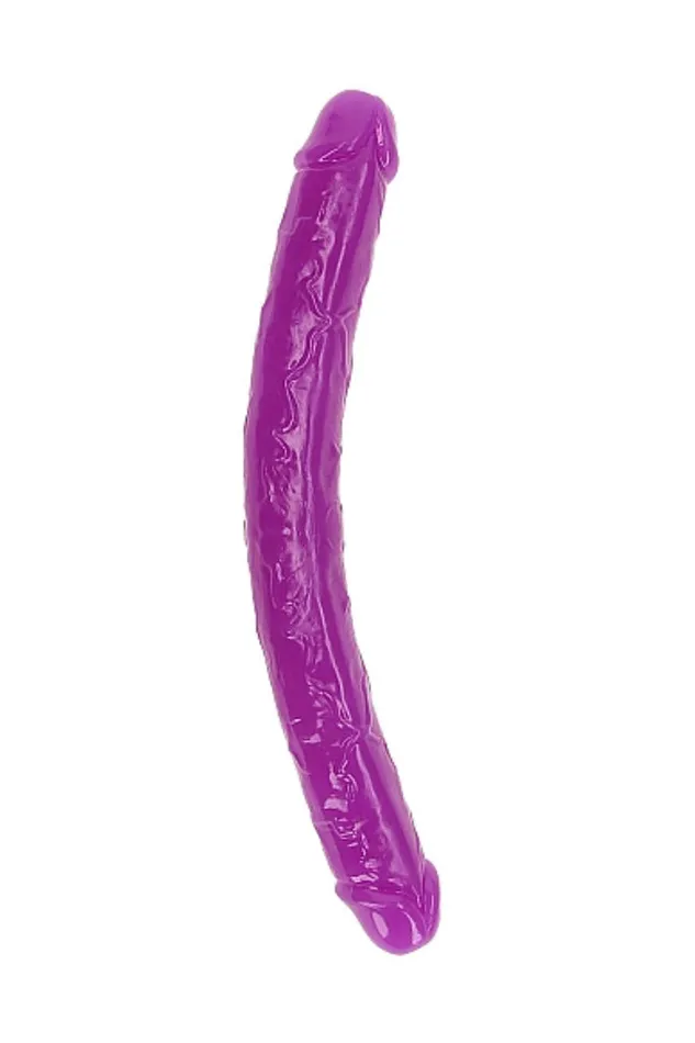 Dildos Shots Toys Shots Toys RealRock 15 Glow in the Dark Double Dong Purple Dildos Shots Toys Shots Toys RealRock 15 Glow in the Dark Double Dong Purple