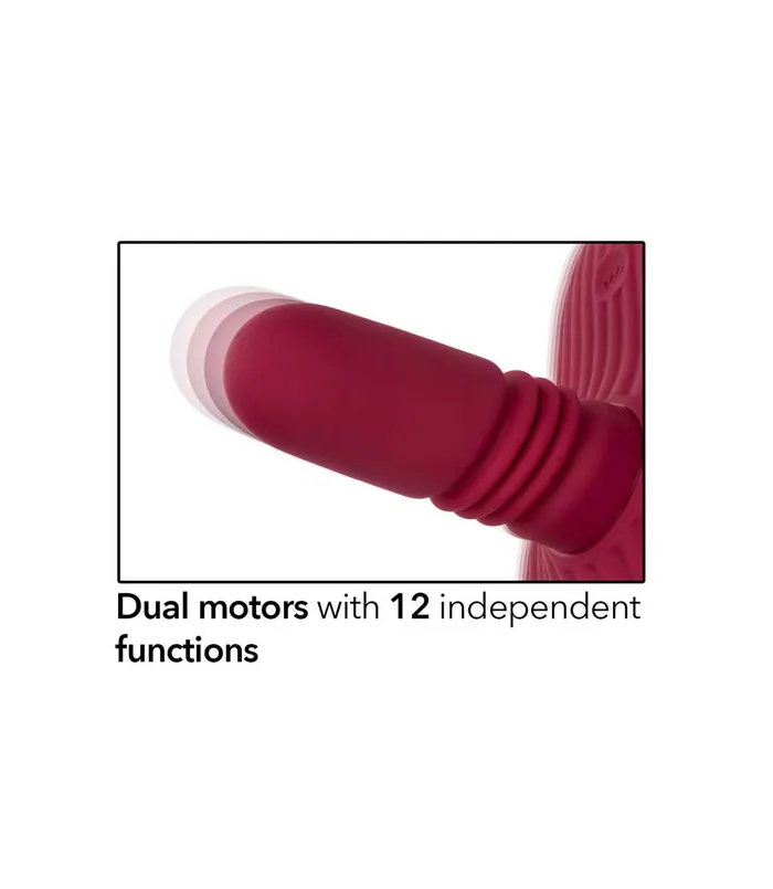 Dual Rider Remote Control Thrust Grind California Exotics Female Sex Toys