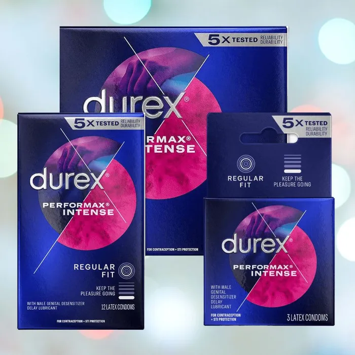 Durex Performax Intense Condoms Durex Vibrators