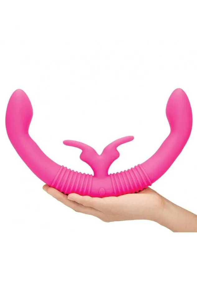 Electric Eel Dildos Electric Eel Together DoubleEnded Vibrating Dildo Pink