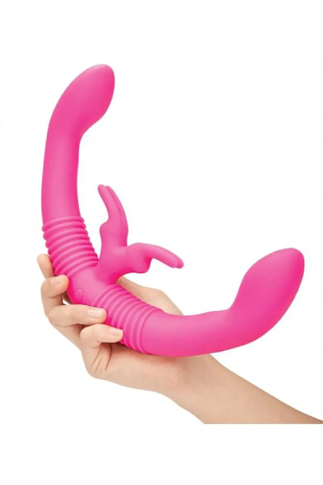 Electric Eel Dildos Electric Eel Together DoubleEnded Vibrating Dildo Pink
