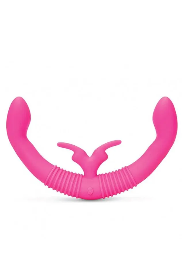 Electric Eel Dildos Electric Eel Together DoubleEnded Vibrating Dildo Pink