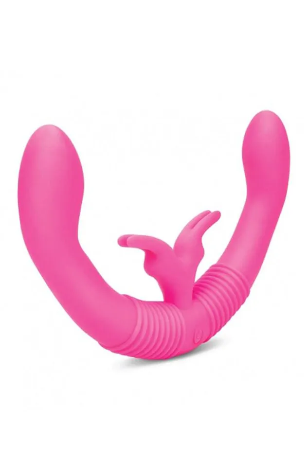 Electric Eel Dildos Electric Eel Together DoubleEnded Vibrating Dildo Pink
