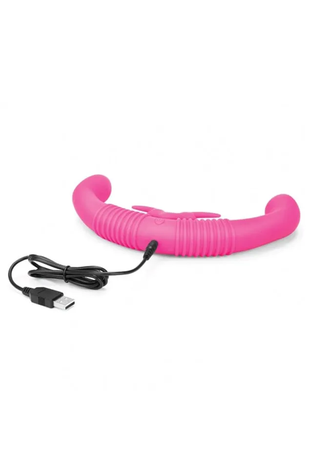 Electric Eel Dildos Electric Eel Together DoubleEnded Vibrating Dildo Pink
