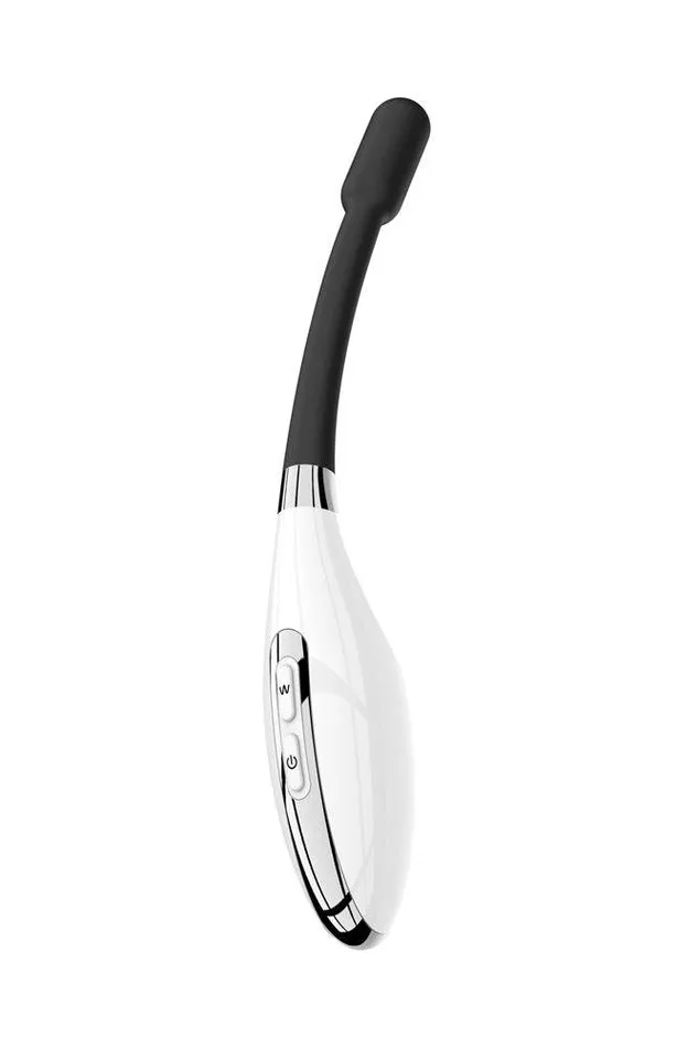 Evolved Vibrators Evolved Perfect Point Slim Wand BlackWhite