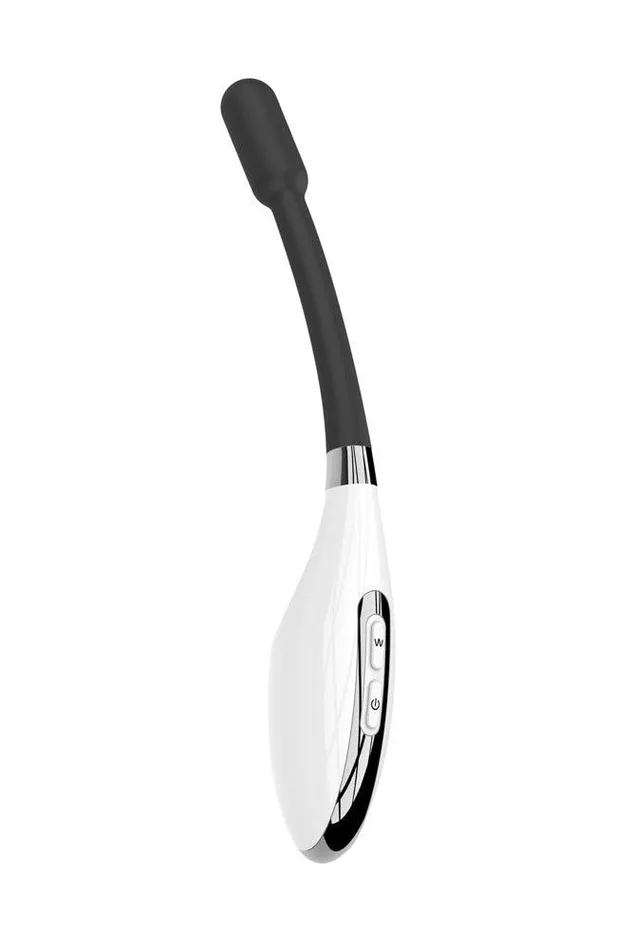 Evolved Vibrators Evolved Perfect Point Slim Wand BlackWhite