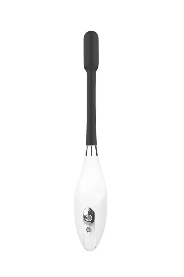 Evolved Vibrators Evolved Perfect Point Slim Wand BlackWhite