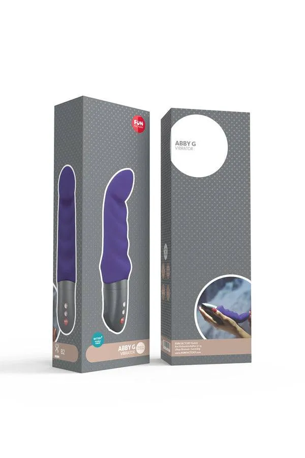 Fun Factory Battery Abby G GSpot Vibrator Violet Fun Factory Vibrators