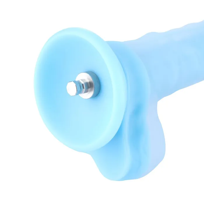 Hismith Silicone 96 Inch KlicLok Dildo Fluorescence Blue HiSmith Anal