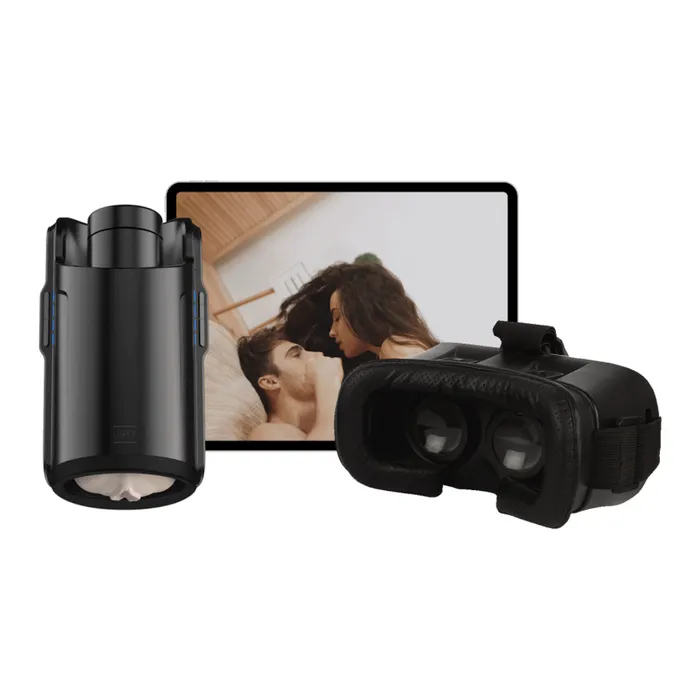 Kiiroo Keon Automatic Teledildonic Masturbator Combo Set KIIROO Male Sex Toys