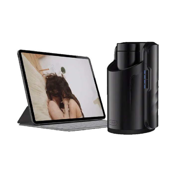 Kiiroo Keon Automatic Teledildonic Masturbator Combo Set KIIROO Male Sex Toys
