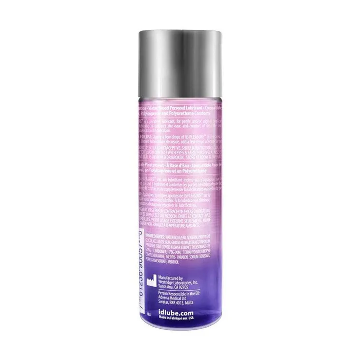 Lubricants ID Lubricants ID Pleasure Tingling Sensation Personal Lubricant