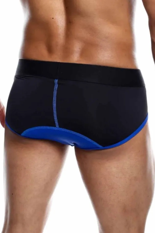 Male Basics Neon Brief Blue MBN03 Male Basics Vibrators
