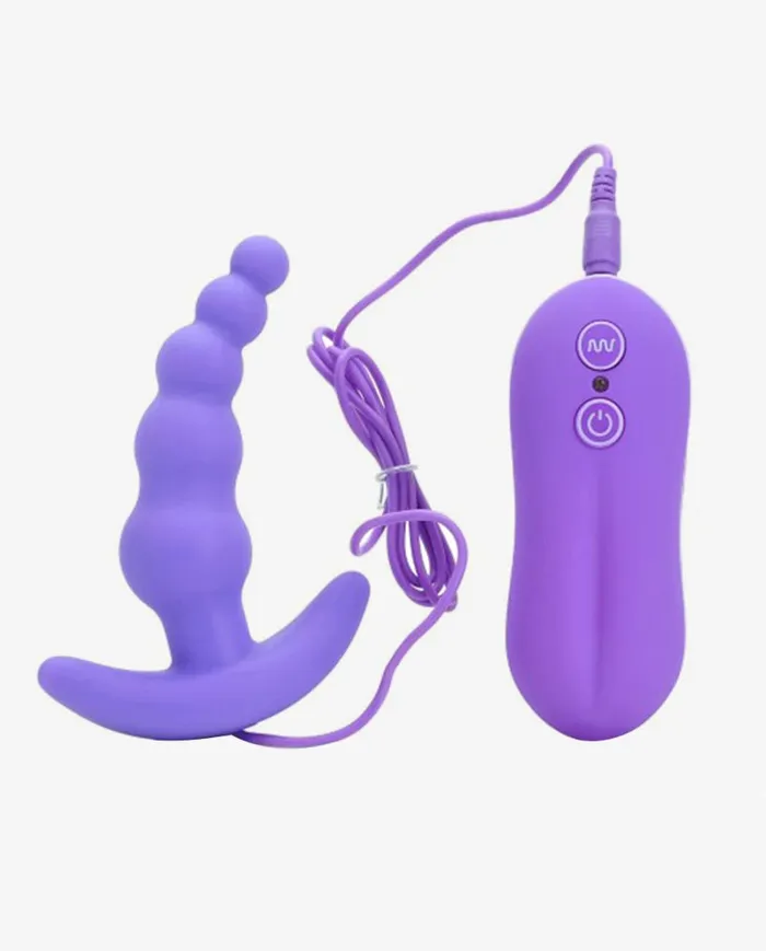Male Sex Toys Adultskart Aphrodisia Beads Style Vibrating Anal Plug