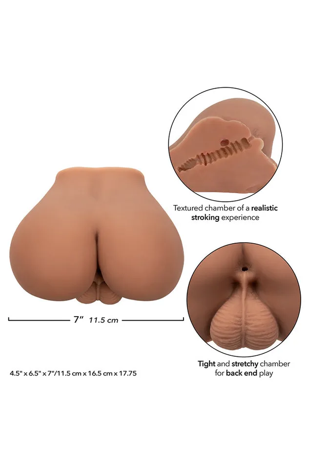 Male Sex Toys Cal Exotics Cal Exotics Cheap Thrills The Mechanic Masturbator Brown