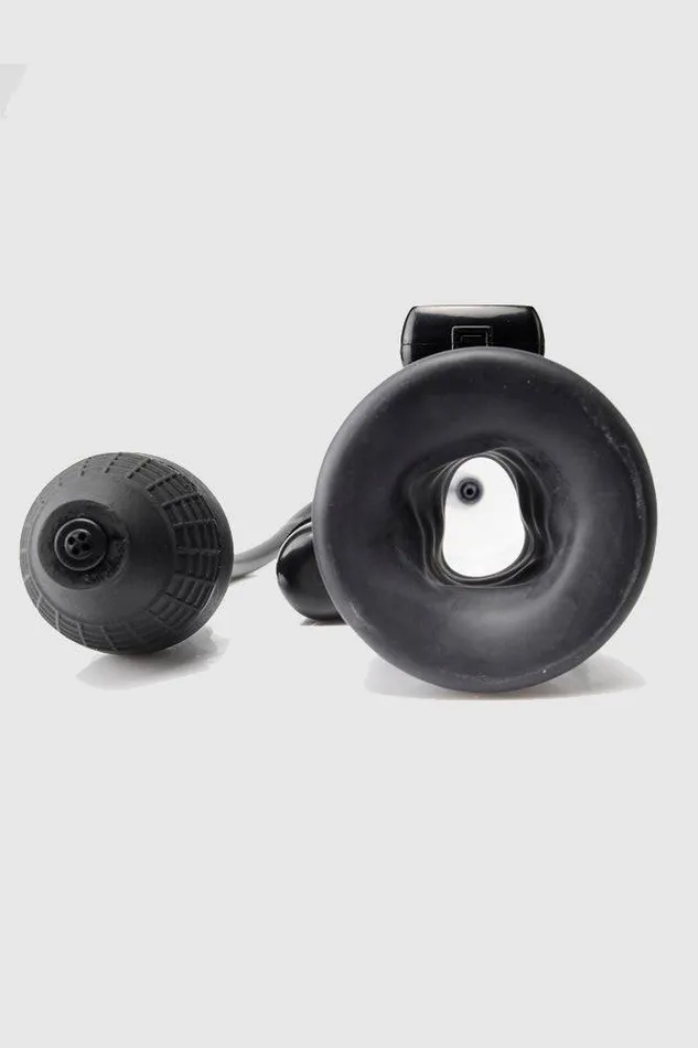 Male Sex Toys Pipedream Pipedream Pump Worx Beginners Vibrating Penis Pump Black