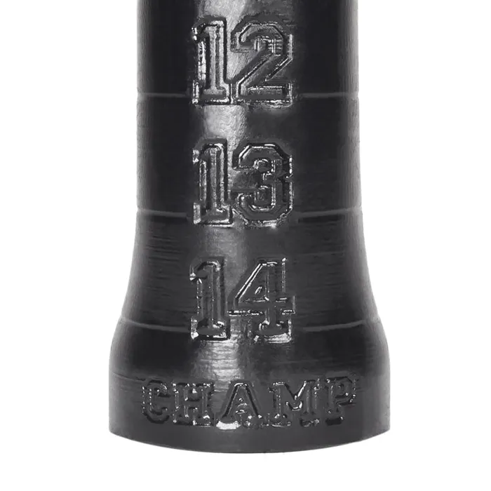 OXBALLS Anal Oxballs Champ Silicone Penetrator Black
