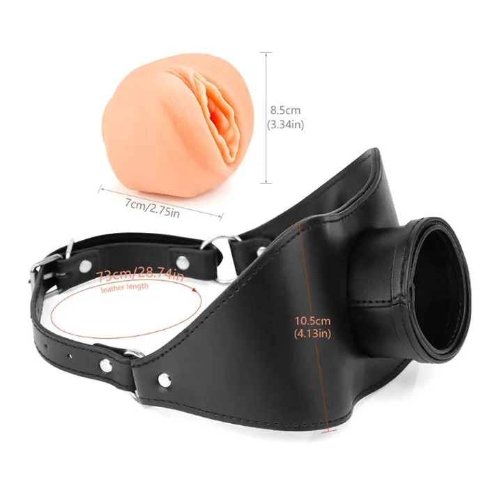Oxyshop Male Sex Toys Pussy Face Oral Sex Mouth Gag