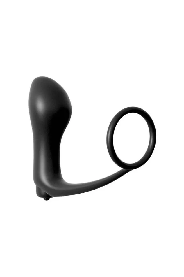 Pipedream Anal Fantasy Assgasm Vibrating Cock Ring Black Pipedream Male Sex Toys
