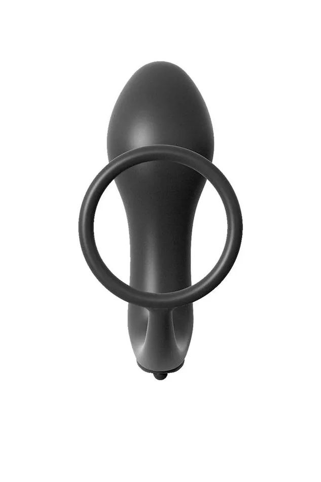 Pipedream Anal Fantasy Assgasm Vibrating Cock Ring Black Pipedream Male Sex Toys