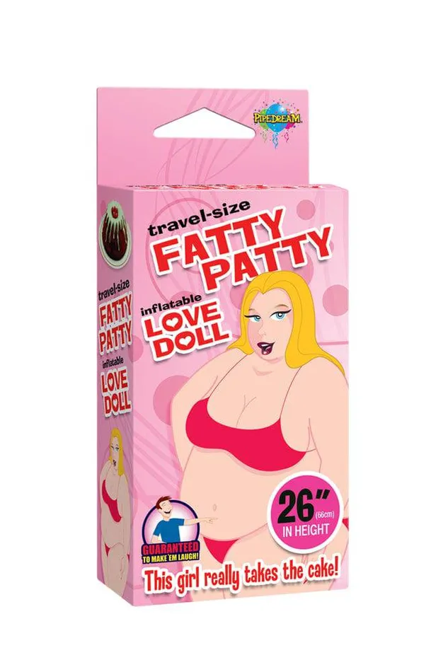 Pipedream Travel Size Fatty Patty Blow Up Doll Pipedream Male Sex Toys
