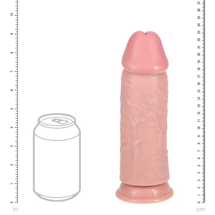 Shots Real Rock Extra Thick Dildo 9 Inch Light Shots Toys Dildos