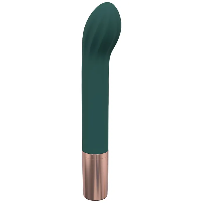 Shots Toys Vibrators Shots Loveline The Traveler GSpot Vibe Forest Green