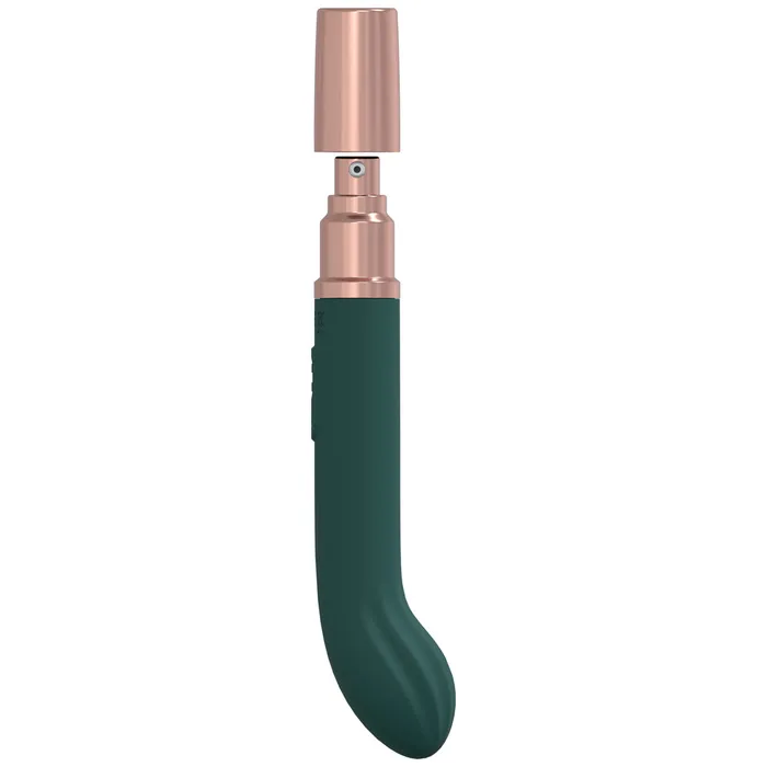 Shots Toys Vibrators Shots Loveline The Traveler GSpot Vibe Forest Green