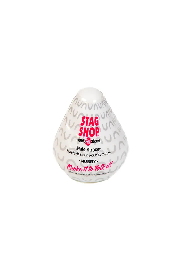 Stag Shop Choke it to Yoke it Nubby Egg Masturbator Clear Stag Shop Male Sex Toys Stag Shop Choke it to Yoke it Nubby Egg Masturbator Clear Stag Shop Male Sex Toys